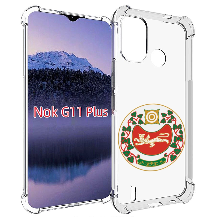 

Чехол MyPads герб-хакасия-абакан для Nokia G11 Plus, Прозрачный, Tocco