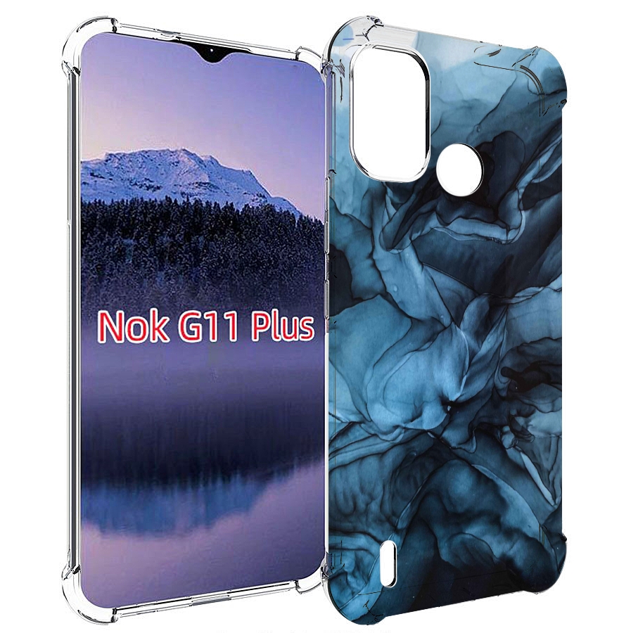 

Чехол MyPads голубой дымок для Nokia G11 Plus, Прозрачный, Tocco
