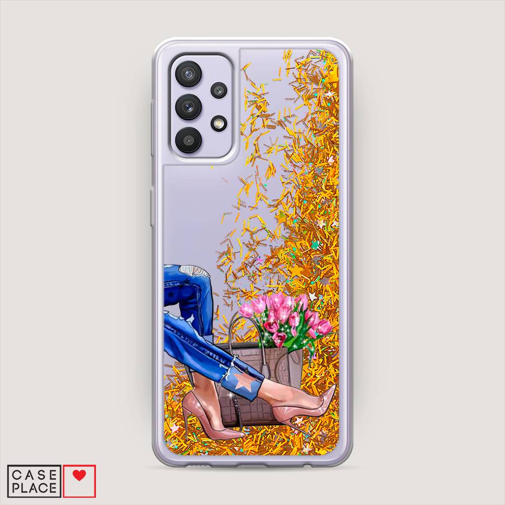 

Чехол Awog на Samsung Galaxy A32 / Самсунг A32 "Каблучки", Разноцветный, 2102090-1