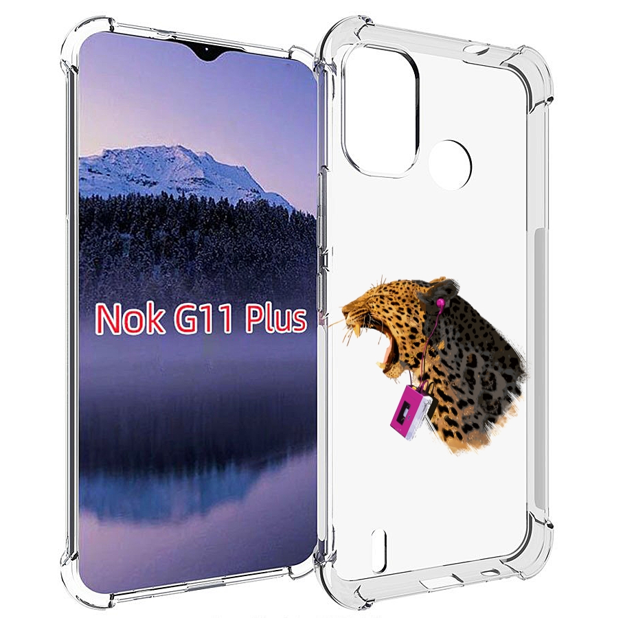 

Чехол MyPads MP3 для Nokia G11 Plus, Прозрачный, Tocco
