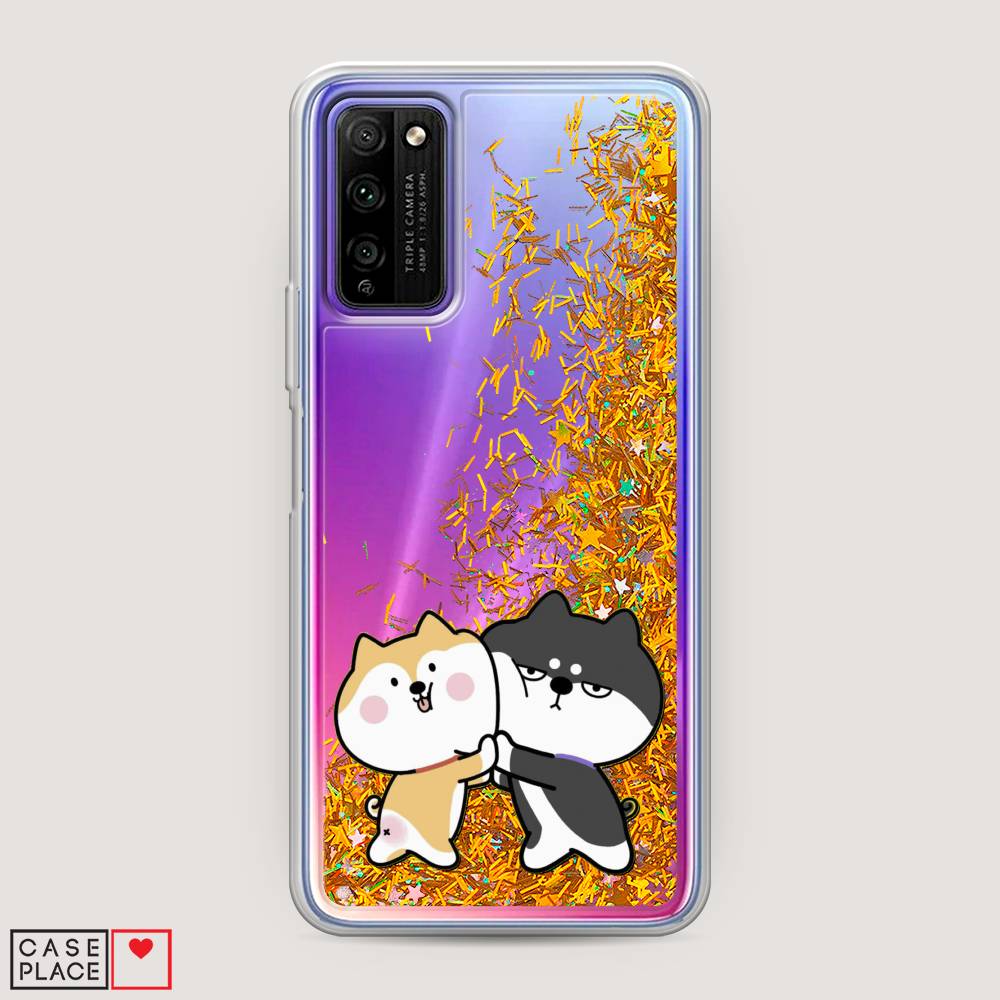 

Чехол Awog "Обнимашки акита" для Honor 30 Lite
