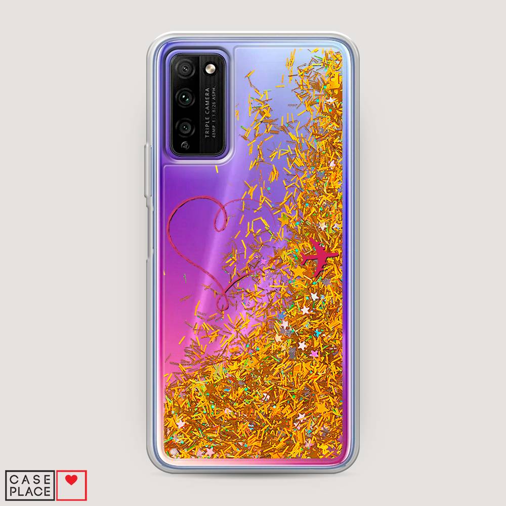 

Чехол Awog "Сердце и самолет" для Honor 30 Lite