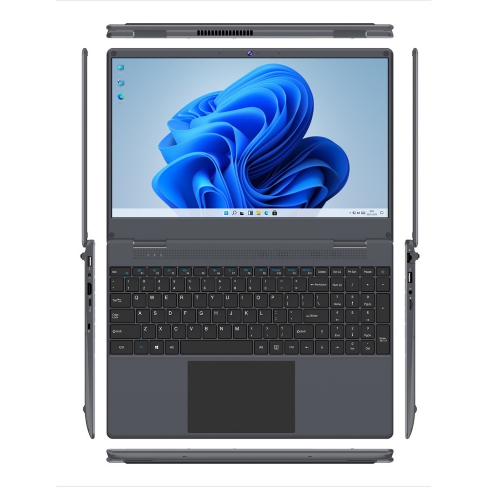 Ноутбук HIPER WorkBook Black (U26-15FII3100R8S2WPG)