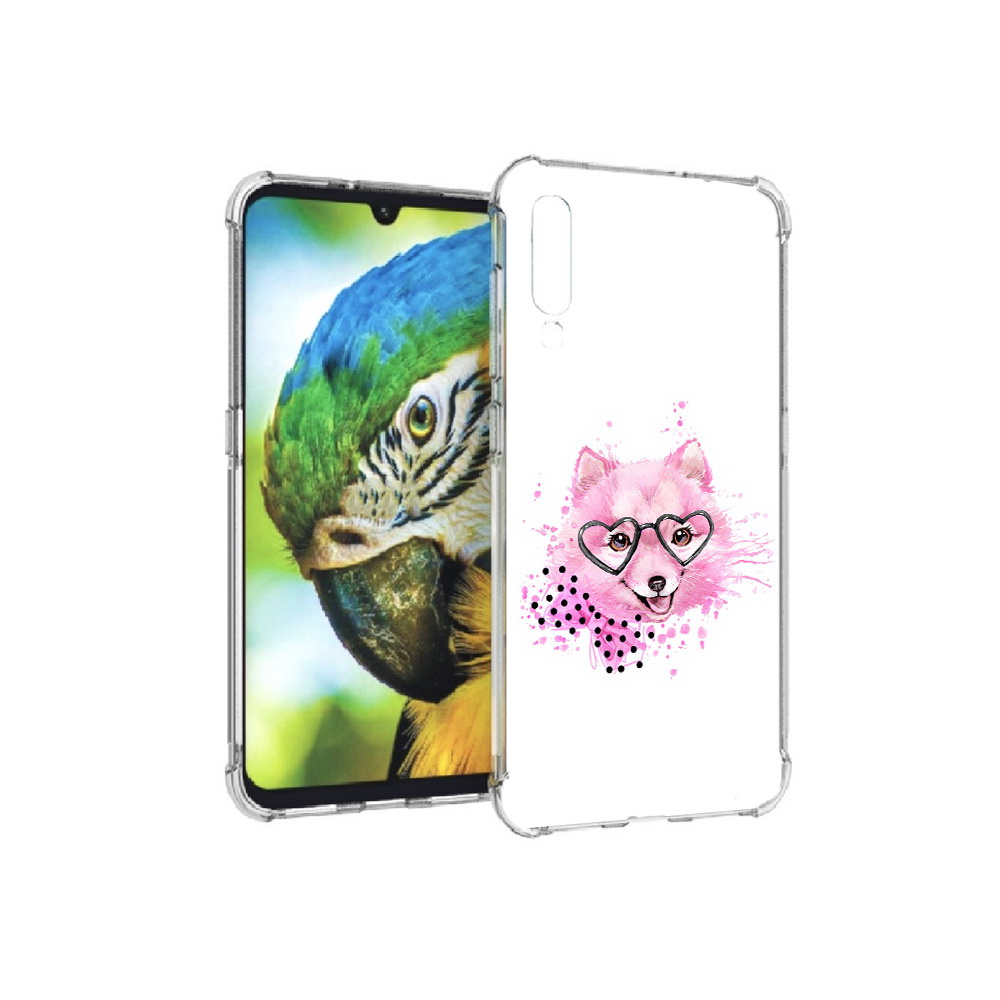 

Чехол MyPads Tocco для Xiaomi Mi 9 розовый волченок (PT126035.255.585), Прозрачный, Tocco