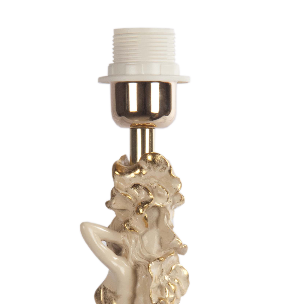 

Настольная лампа Bogacho флора Айвори Маргарита Персик, 34051