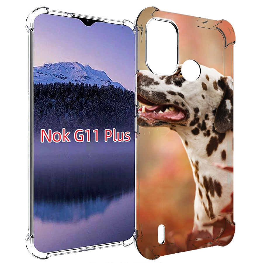 

Чехол MyPads далматин для Nokia G11 Plus, Прозрачный, Tocco