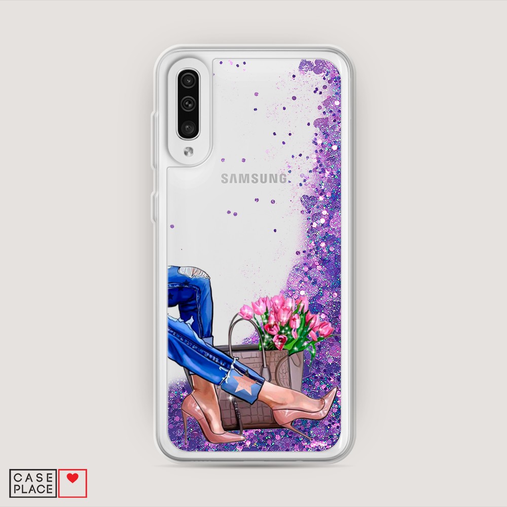 

Чехол Awog на Samsung Galaxy A50 "Каблучки", Разноцветный, 27792-1