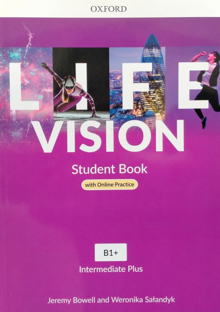 

Life Vision Intermediate Plus Student Book with Online Practice