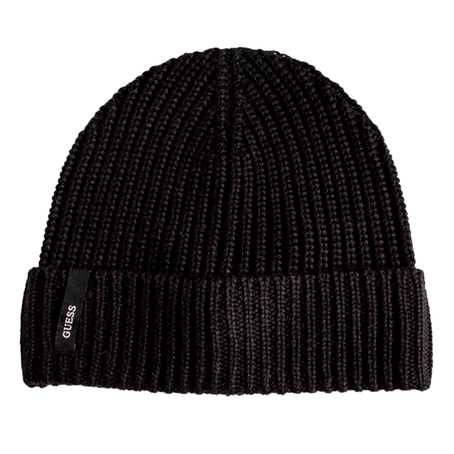 Шапка бини мужская GUESS Fashion Hat Beanie black р60 4900₽