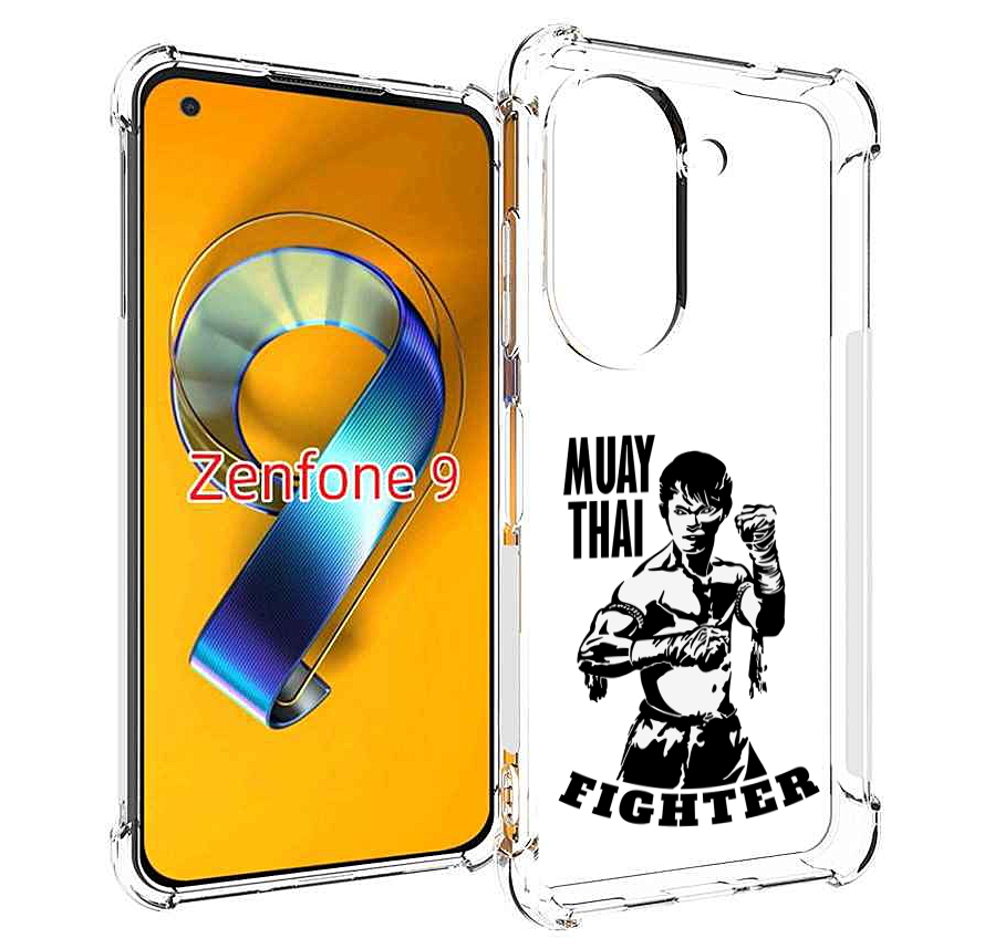 Чехол MyPads Единоборства муайтай для Asus Zenfone 9 (AI2202)