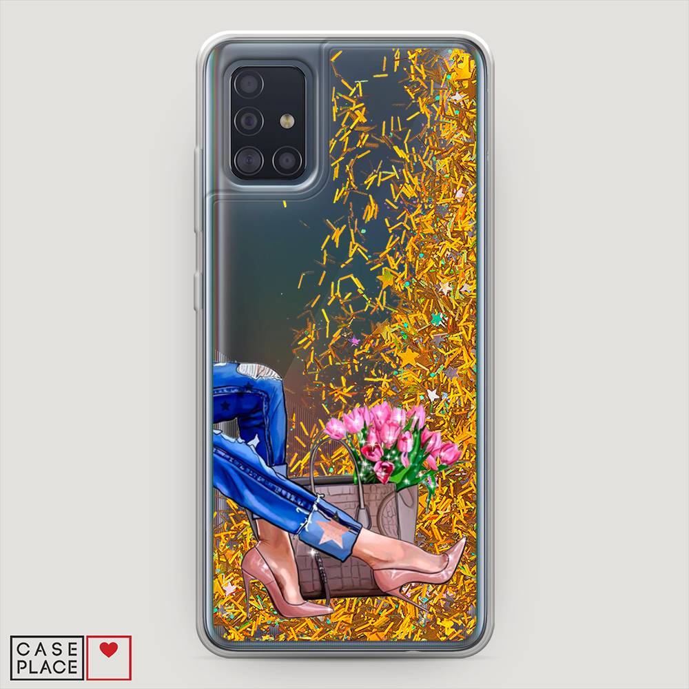 

Чехол Awog на Samsung Galaxy A51 "Каблучки", Разноцветный, 28990-1