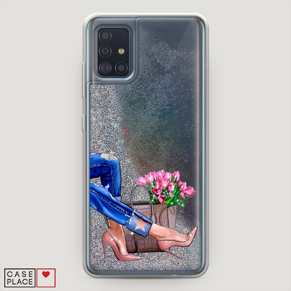 

Чехол Awog на Samsung Galaxy A51 "Каблучки", Разноцветный, 28991-1