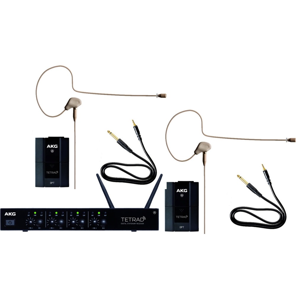 

Цифровая радиосистема AKG DMS TETRAD PERFORMER SET 4/2, DMS TETRAD PERFORMER SET 4/2
