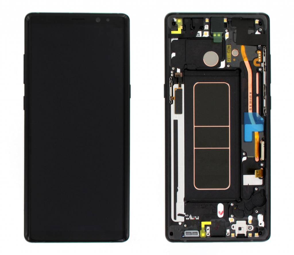 

Дисплей для Samsung SM-N950F Galaxy Note 8 в рамке + тачскрин (черный), SM-N950F