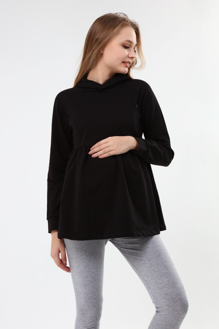 

Толстовка для беременных Luvmabelly 59290 черная XL (товары доставляются из-за рубежа), Черный, 59290