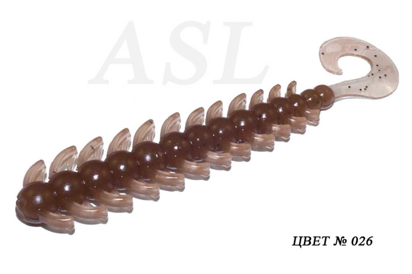 

Силиконовая приманка ASL Бакси цв. 026 L-5см 10шт/уп, Бакси