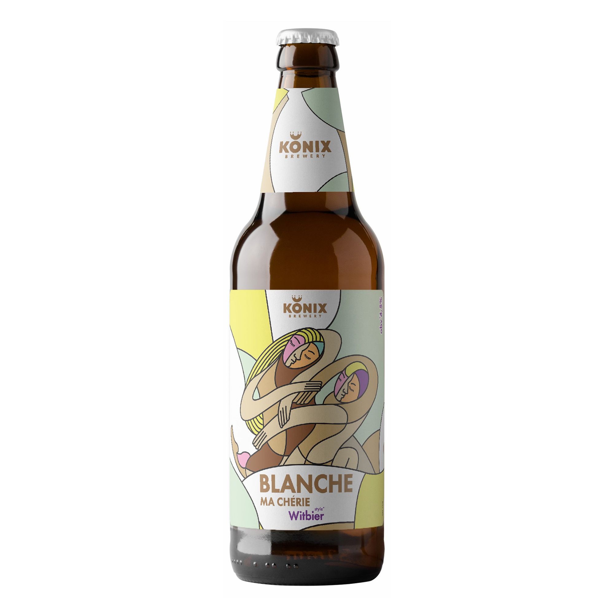 

Пивной напиток Konix Brewery Blance ma cherie 450 мл, Светлое