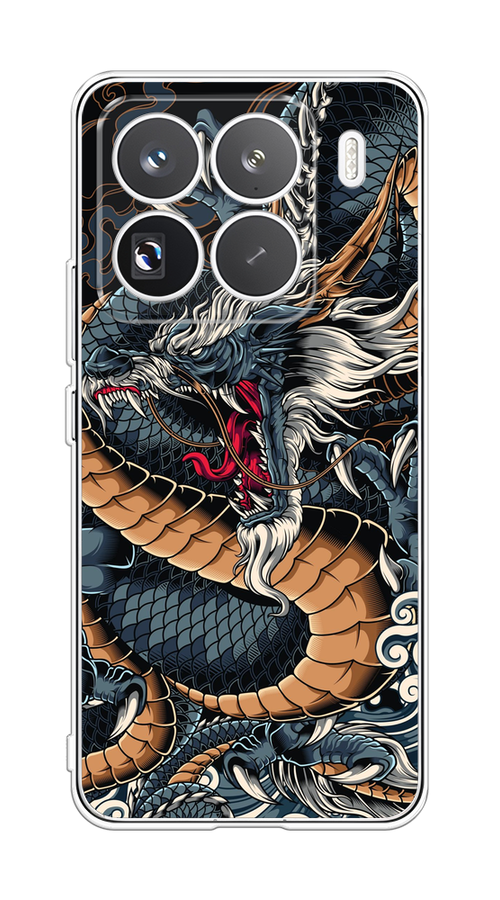 

Чехол на Xiaomi 15 Pro Japanese Dragon, Коричневый;черный;синий, 323750-1