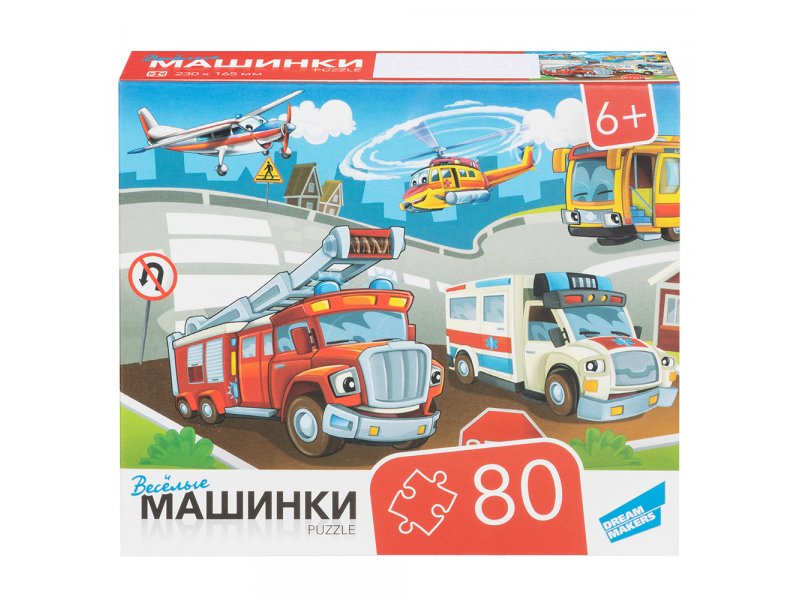 

Пазл Dream Makers Машинки 80 элементов