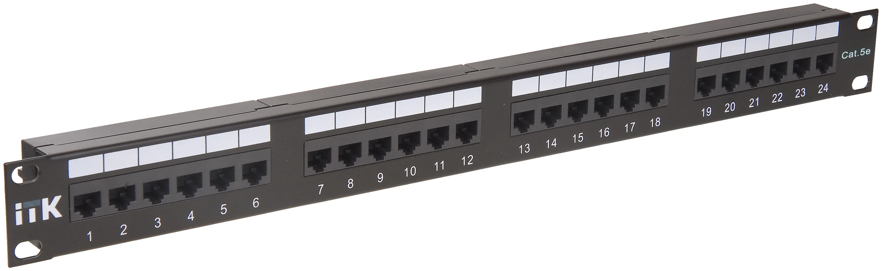 фото Itk патч-панель itk pp24-1uc5eu-d05 1u 24 порта rj-45 категория 5e idc dual