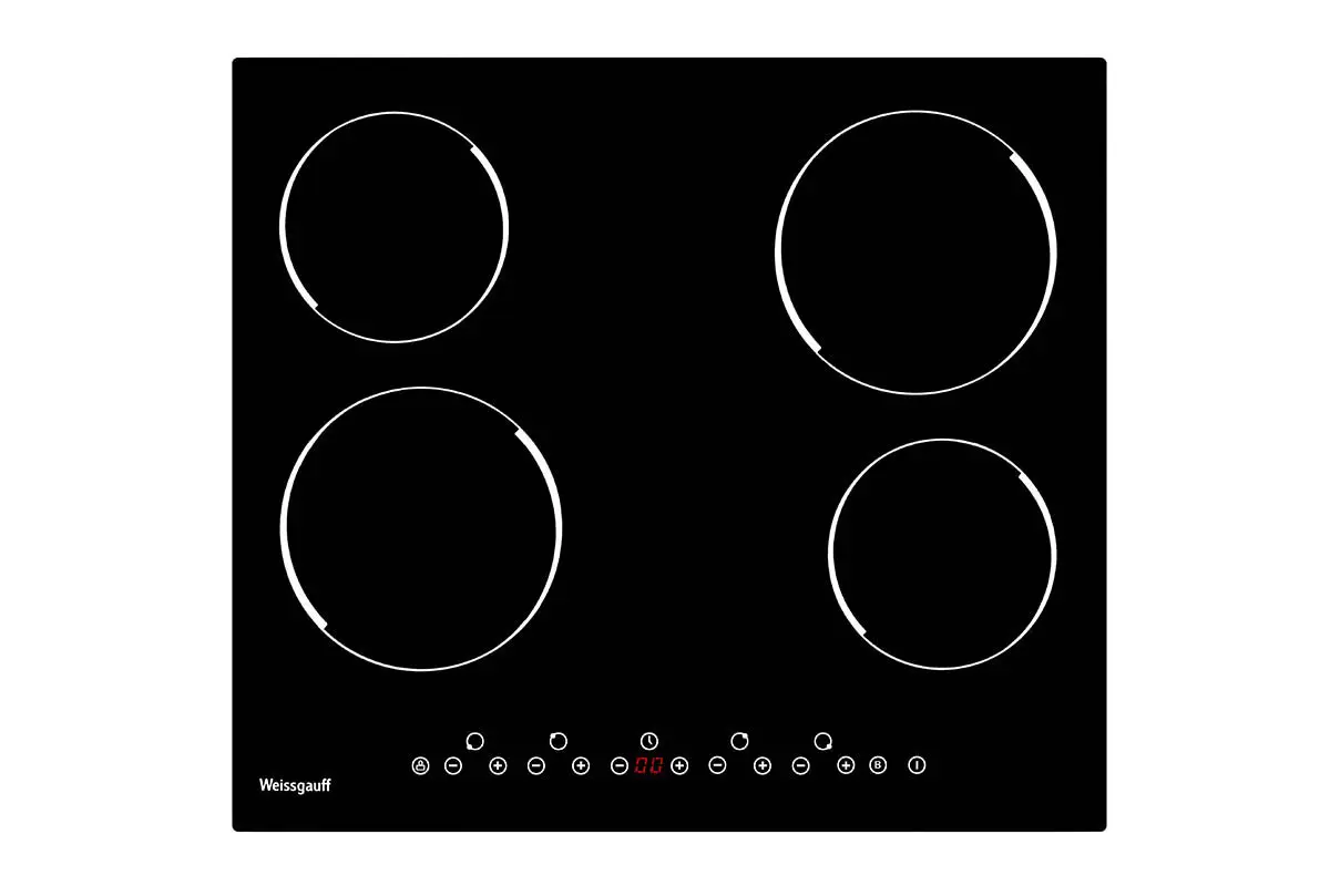 

Электрическая варочная панель Weissgauff HV 640 B 58x52 58 см 4 конфорки цвет черный