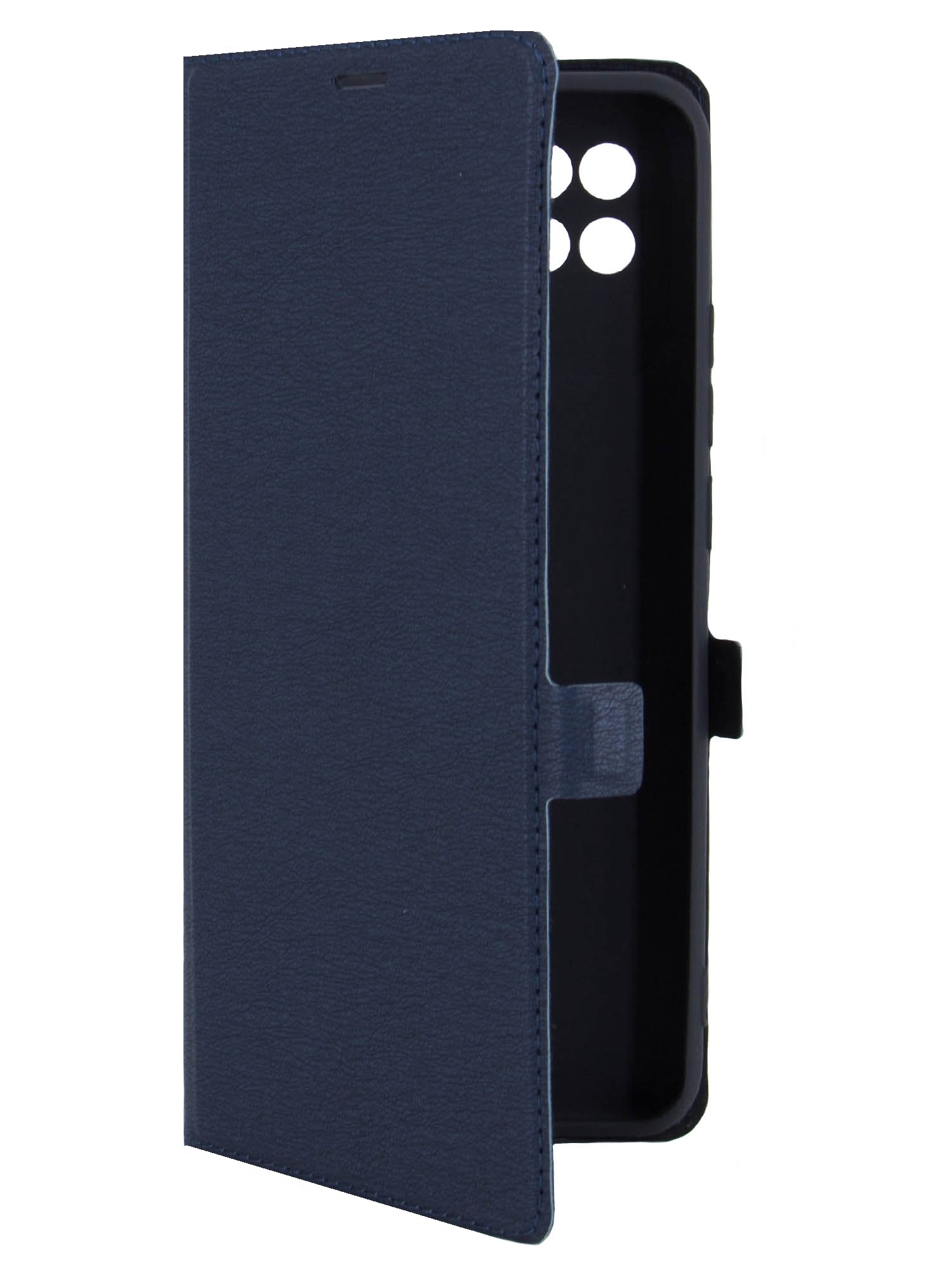 

Чехол-книжка Brozo на Xiaomi Poco C40 синий, Xiaomi Poco C40