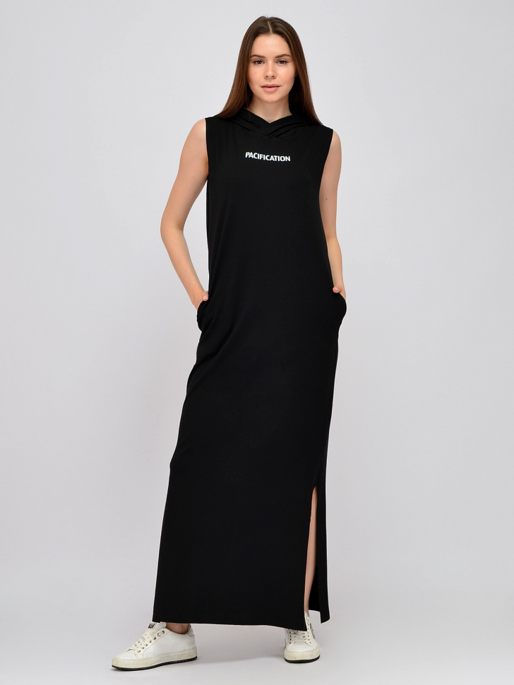 фото Платье женское viserdi 3159-чер 351520 черное 52 ru