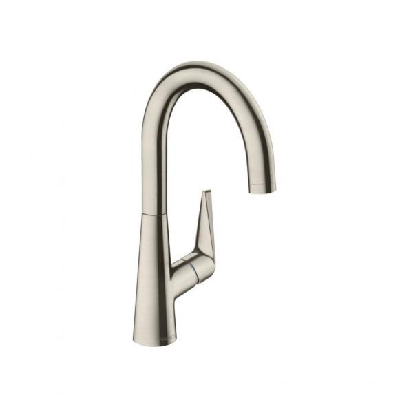 

Кухонный смеситель однорычажный, 220, 1jet Hansgrohe 72814800, Серебристый