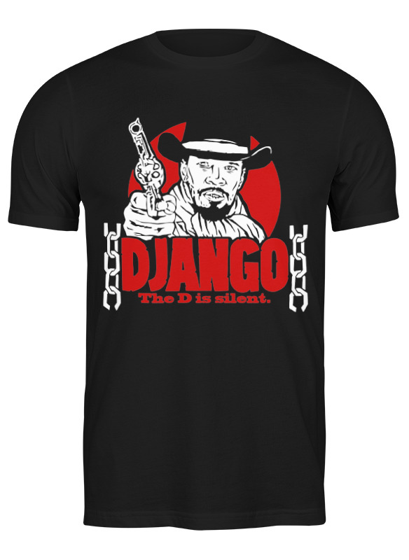 

Футболка мужская Printio Джанго (django) черная M, Черный, Джанго (django)