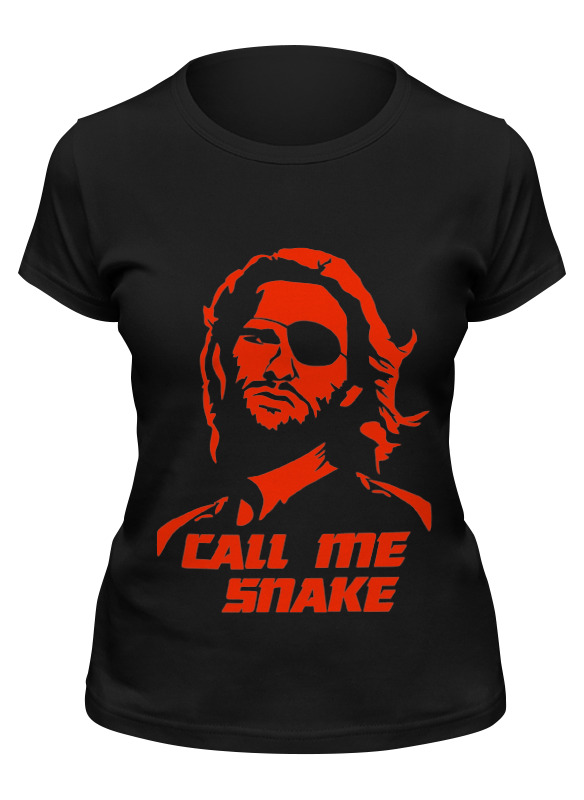 

Футболка женская Printio Call me snake (metal gear) черная M, Черный, Call me snake (metal gear)