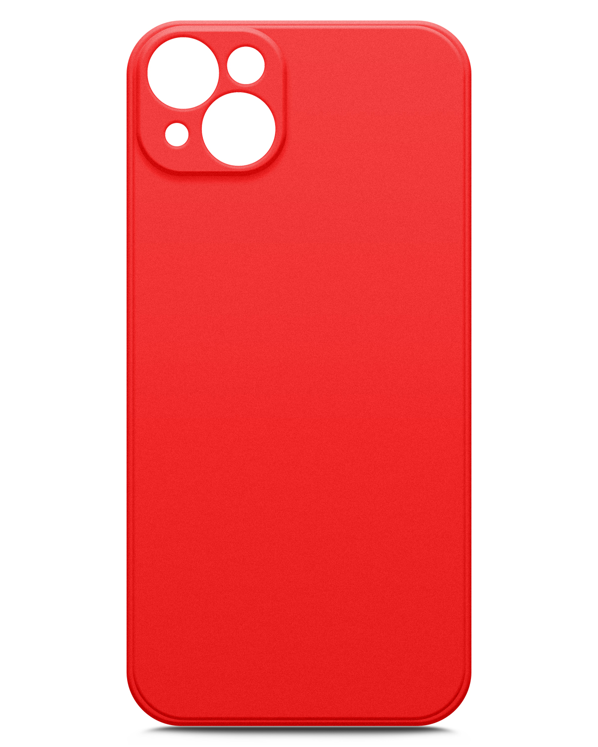 

Чехол Brozo на Apple iPhone 14 Plus, с силиконом Soft touch, красный, Apple iPhone 14 Plus