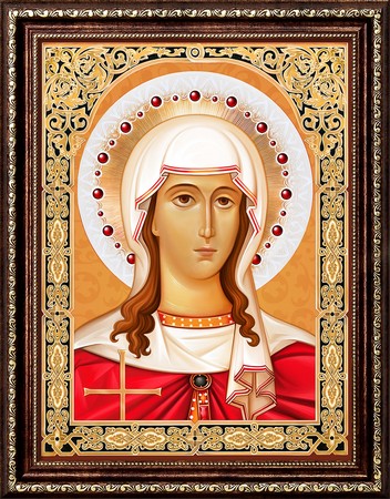 

Алмазная живопись Алмазная вышивка Икона Святая Татьяна АЖ.1843, 30x40 см