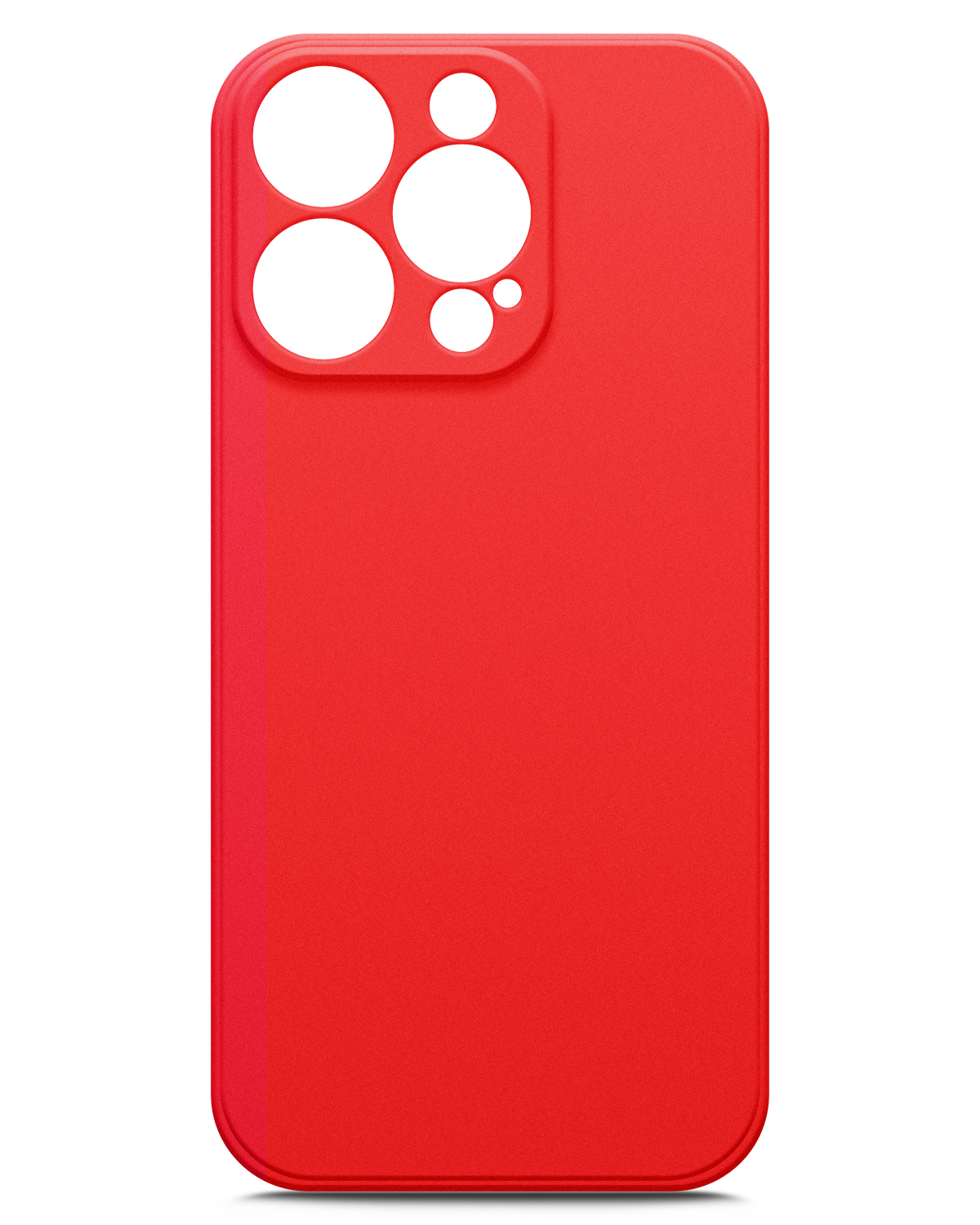 

Чехол Brozo на Apple iPhone 14 Pro, с силиконом Soft touch, красный, Apple iPhone 14 Pro