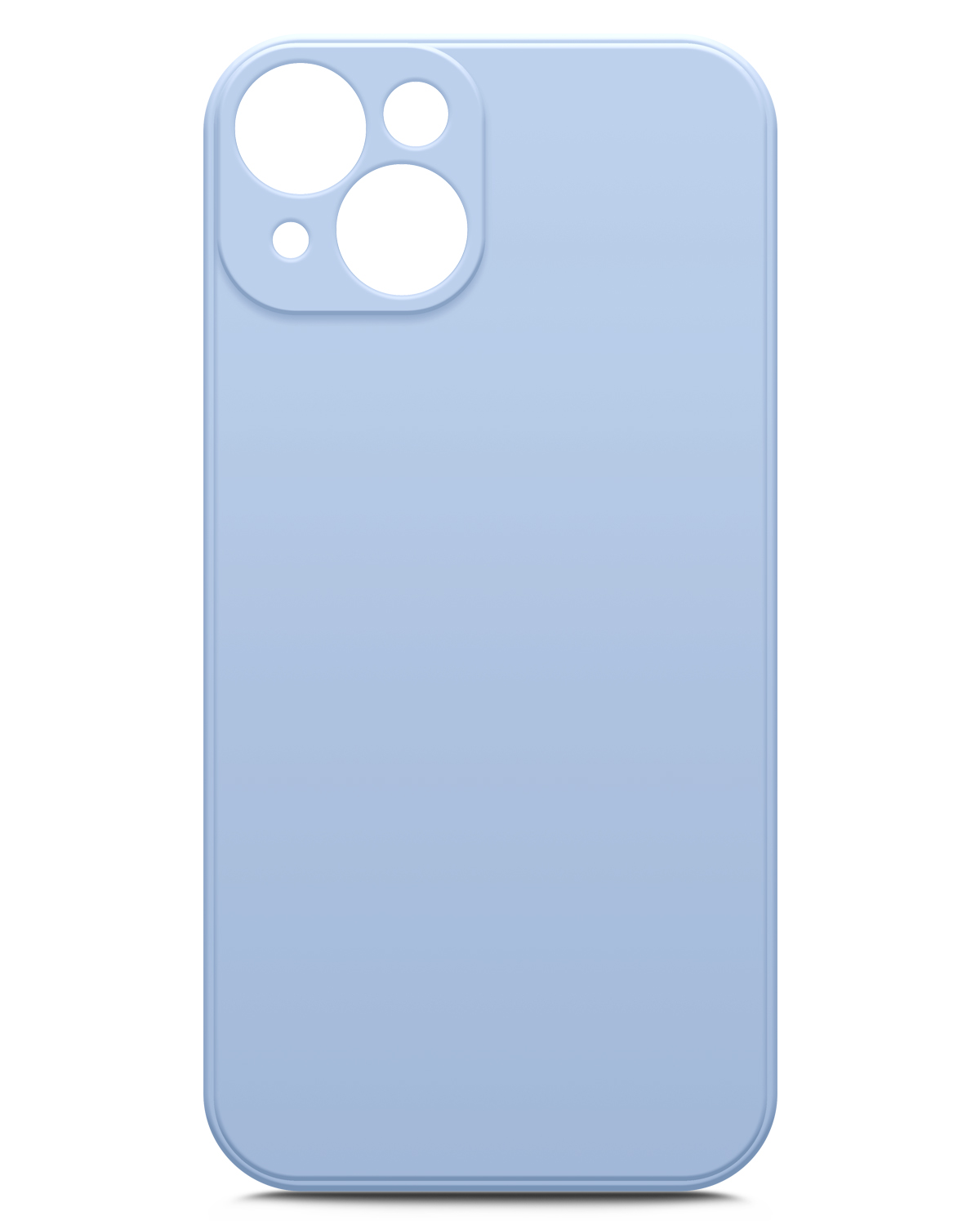 

Чехол Brozo на Apple iPhone 14, с силиконом Soft touch, лавандовый, Apple iPhone 14