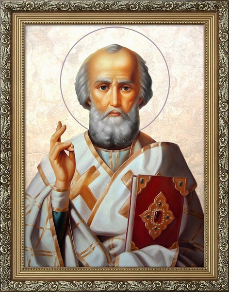 

Алмазная живопись Алмазная вышивка Преп. Николай Чудотворец АЖ.4108, 30x40 см