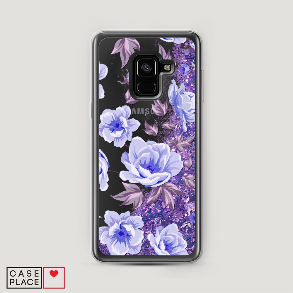 

Чехол Awog на Samsung Galaxy A8 2018 "Цветочная фантазия 1", Разноцветный, 25492-1