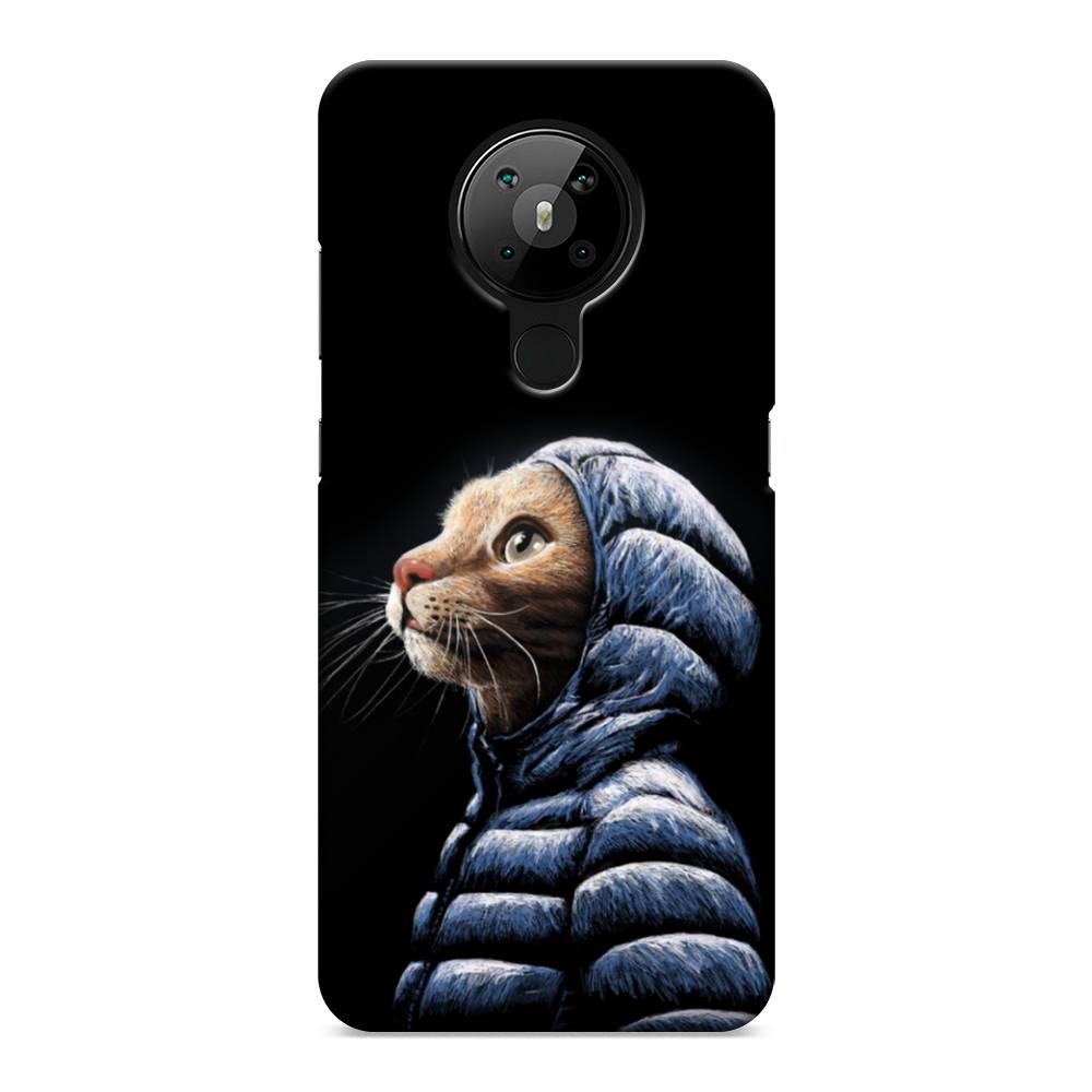 

Чехол Awog "Кот в капюшоне" для Nokia 5.3, 123420-1