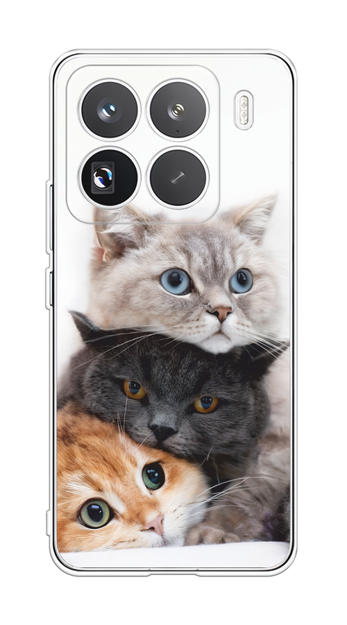 

Чехол на Xiaomi 15 Pro Пушистые мордашки, Серый;черный;оранжевый, 323750-1