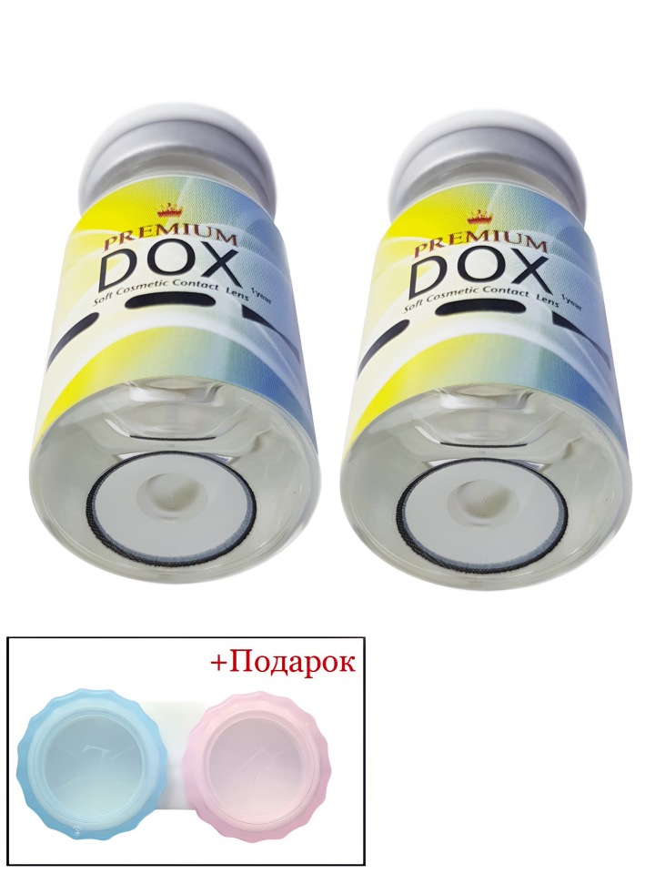 Цветные контактные линзы DOX Crazy70 MANSON 0,00+Container BC 8,6 DIA 14,2