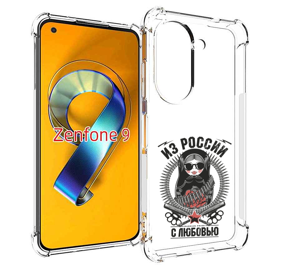 

Чехол MyPads Из России с любовью для Asus Zenfone 9 (AI2202), Прозрачный, Tocco