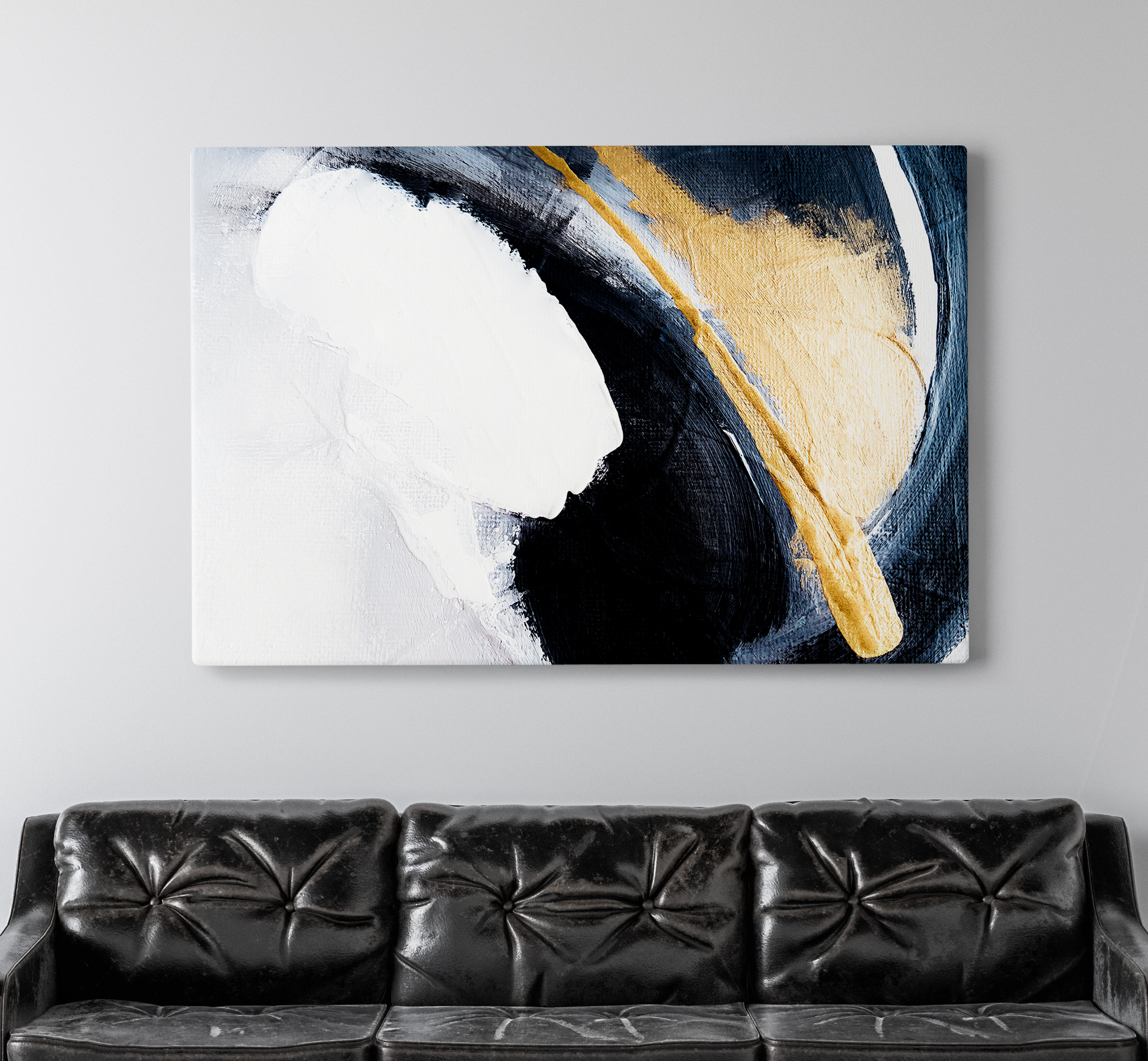 

Картина интерьерная Art Debut Gallery Волна, 80х115 см, на стену большая, Волна
