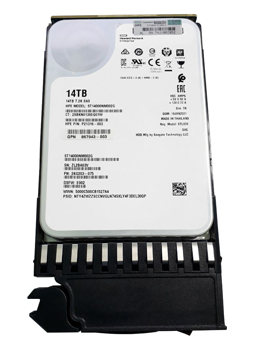

Жесткий диск HP R0Q21A 14 ТБ (R0Q21A), R0Q21A
