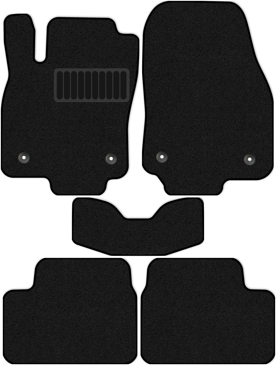 

Коврики текстильные Allmone Стандарт для Opel Astra III L48 2004 - 2011, 3803-S5YLT-F