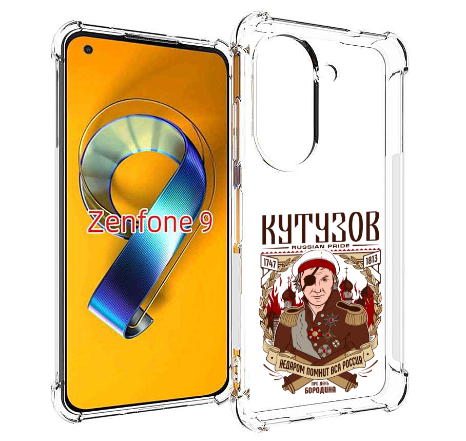 

Чехол MyPads Кутузов для Asus Zenfone 9 (AI2202), Прозрачный, Tocco
