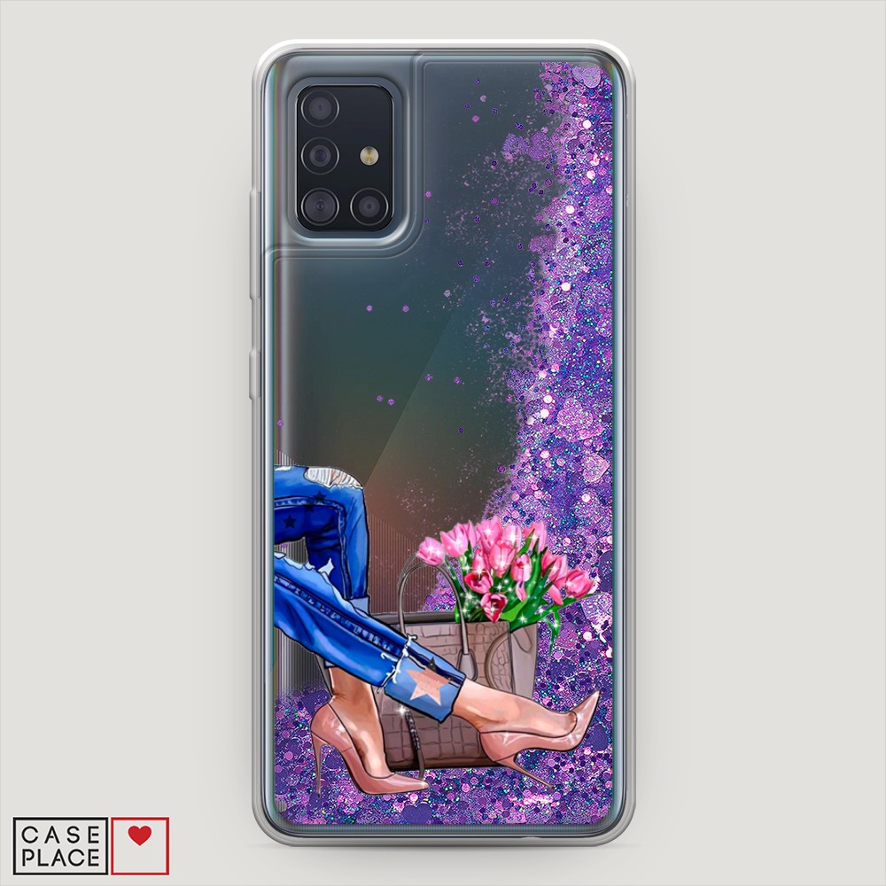 

Чехол Awog на Samsung Galaxy A51 "Каблучки", Разноцветный, 28992-1