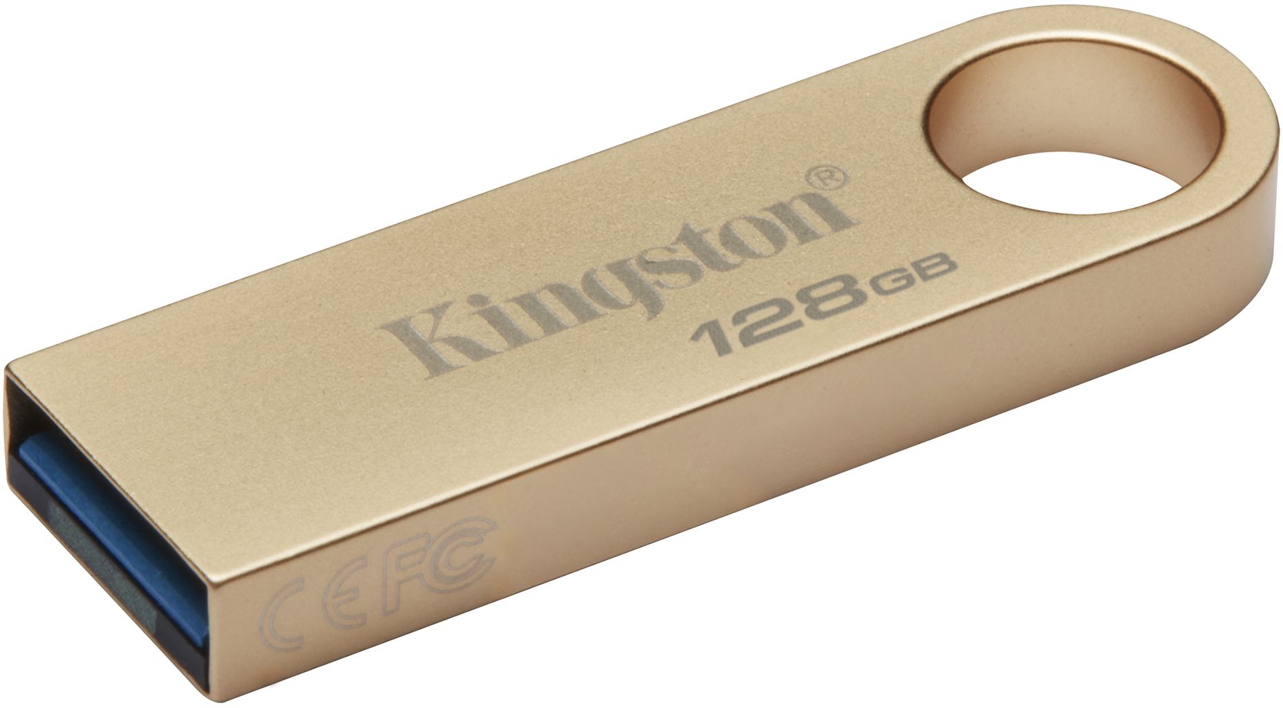 

Флешка Kingston DataTraveler SE9 128ГБ золотистый, SE9