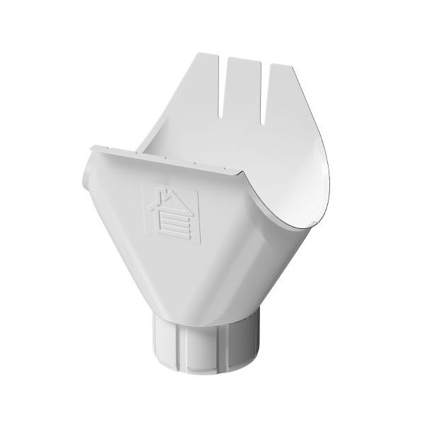 

Воронка желоба Деке STAL PREMIUM 125/90 пломбир 9010