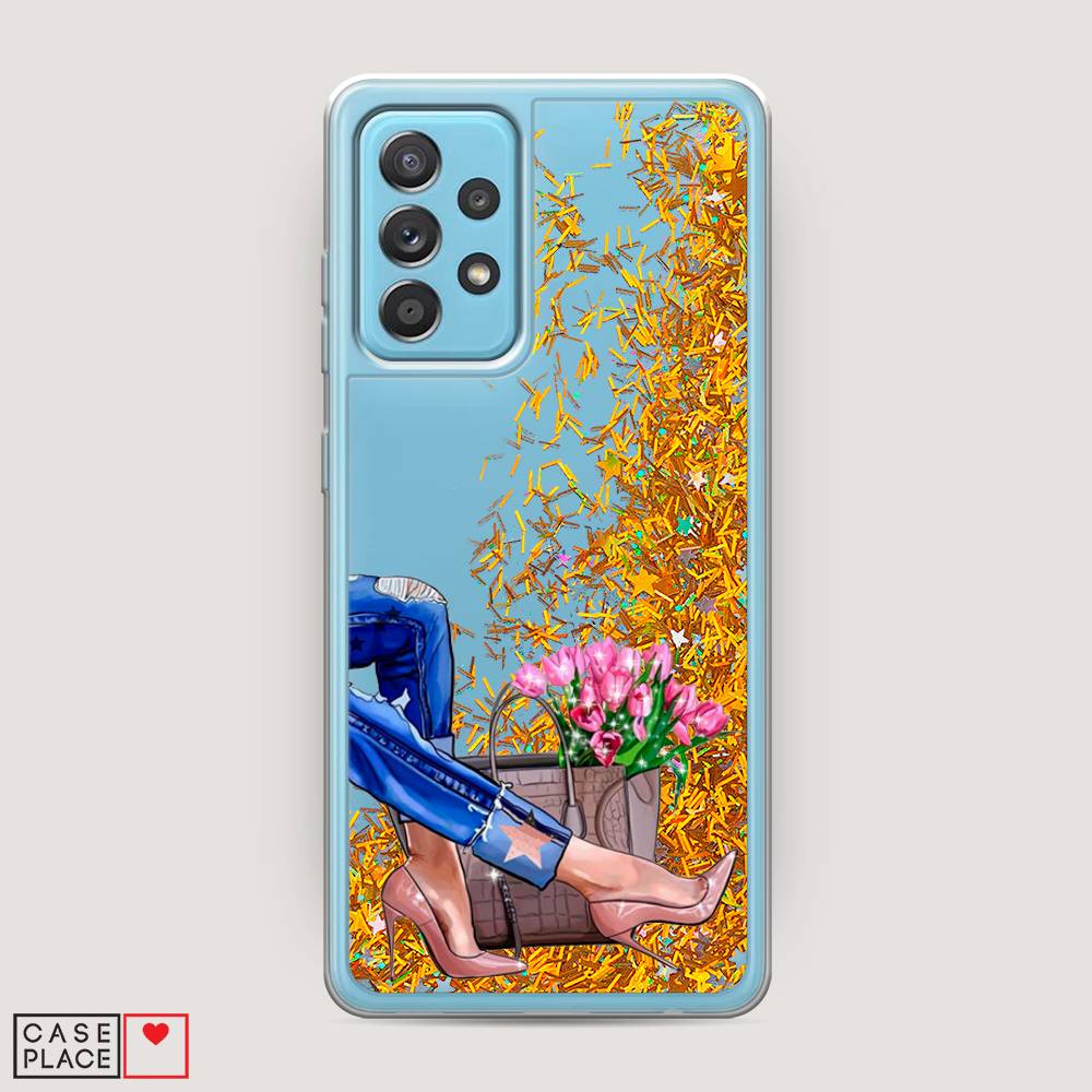 

Чехол Awog на Samsung Galaxy A52s / Самсунг A52s "Каблучки", Разноцветный, 2106590-1