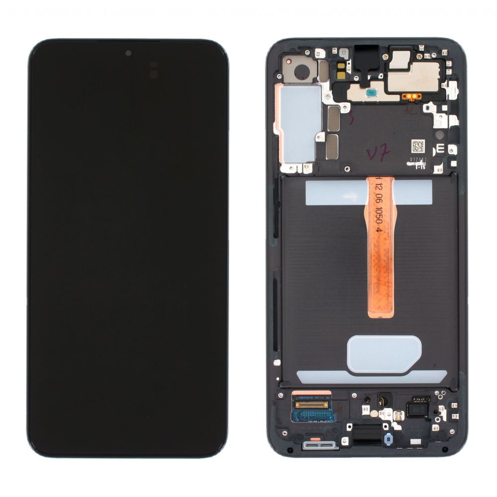 

Дисплей для Samsung SM-S906 Galaxy S22 Plus в рамке + тачскрин (черный), SM-S906