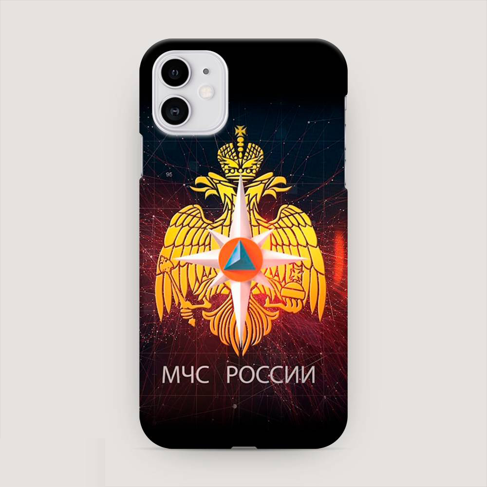 фото Чехол awog для apple iphone 11 "мчс россии"